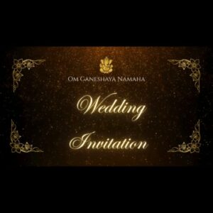 story video invite template shree ganeshay | all wedding events | editable in canva ( preview in description ) (copy)